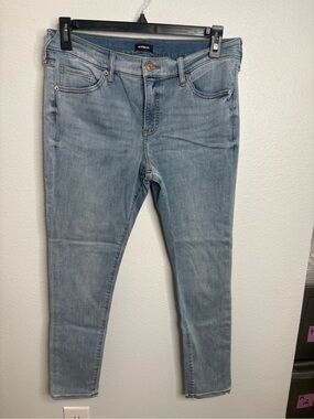Express Size 14 Skinny Low Rise Jeans